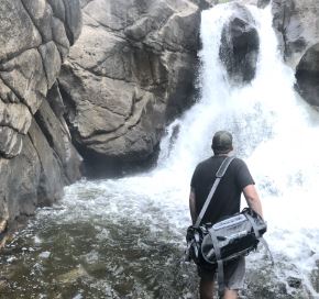 The Forty Duffle Bag conquers waterfalls!