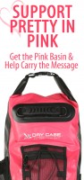 Pretty Pink Waterproof Backpack for Pretty in Pink Foundation